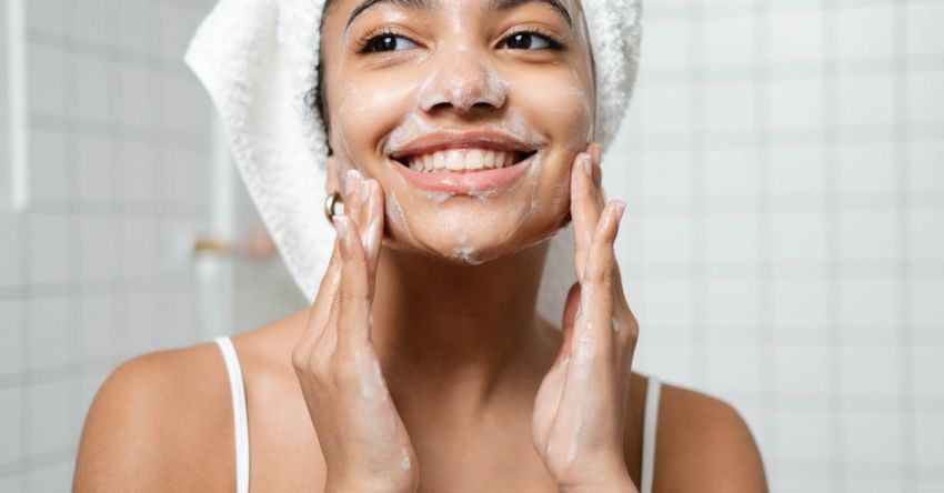 Influences - Woman Washing Her Face